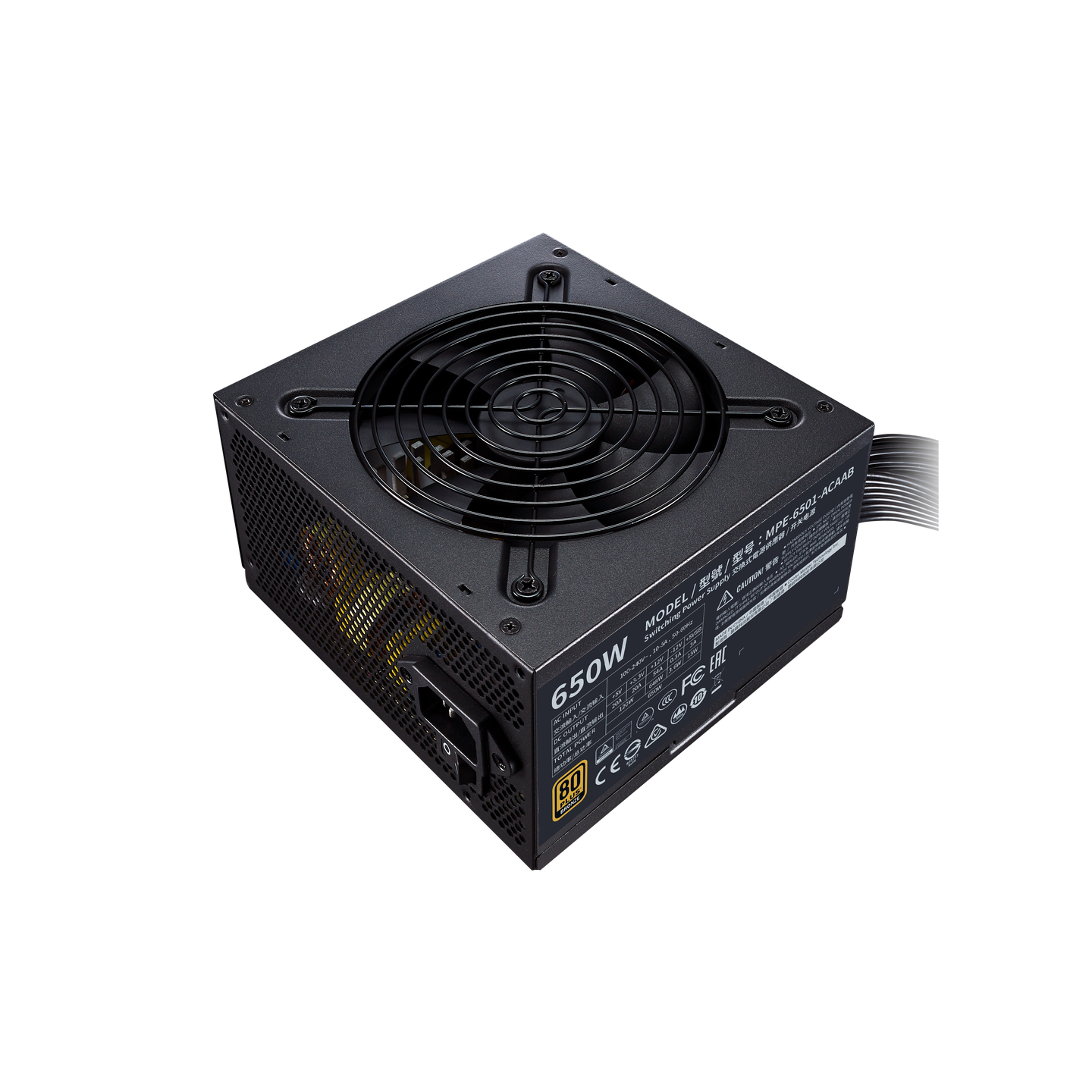 Cooler Master 650W v2 Gold 80+ Certified ATX PSU Cooler Master 650W v2 Gold 80+ Certified ATX PSU